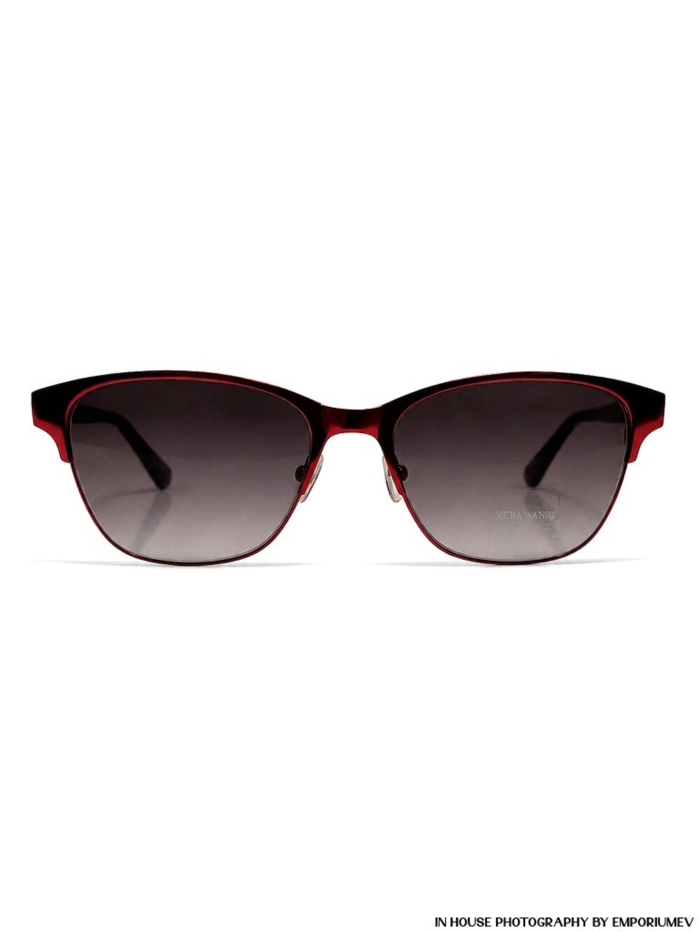 Vera Wang Iliana Garnet Cat-Eye Browline Sunglasses